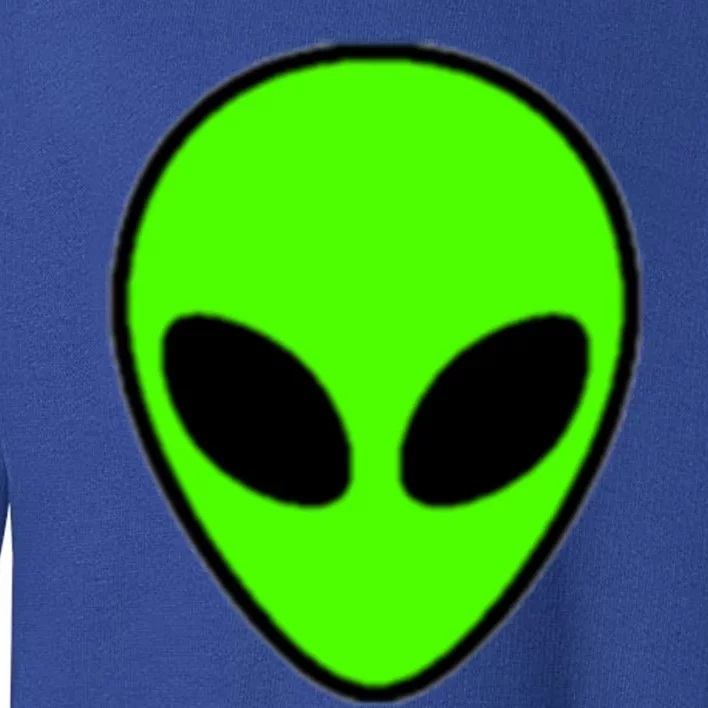 Alien Head Pocket Patch Area 51 Cool Gift Toddler Sweatshirt