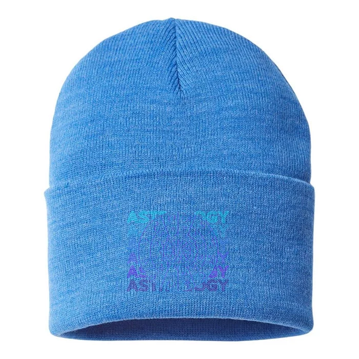 Astrology Horoscope Retro Astrology Gift Sustainable Knit Beanie