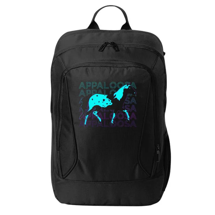 Appaloosa Horse Retro Appaloosa City Backpack