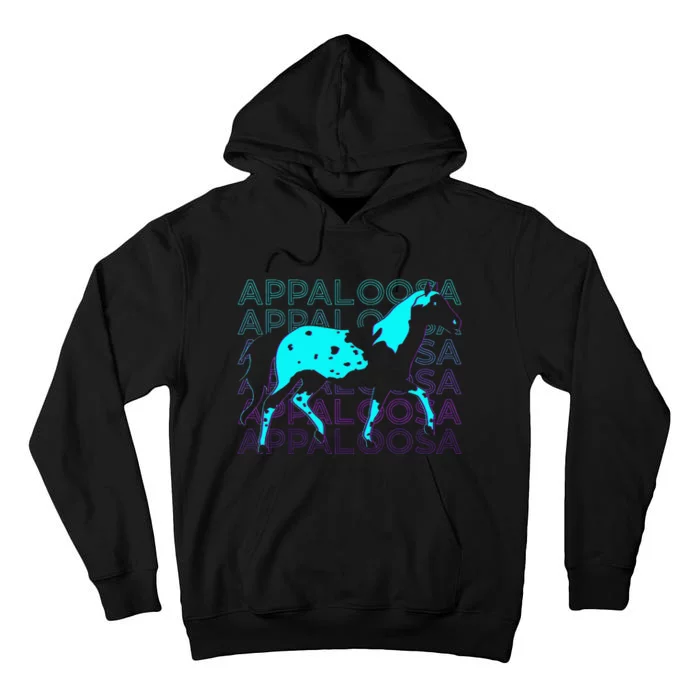 Appaloosa Horse Retro Appaloosa Tall Hoodie