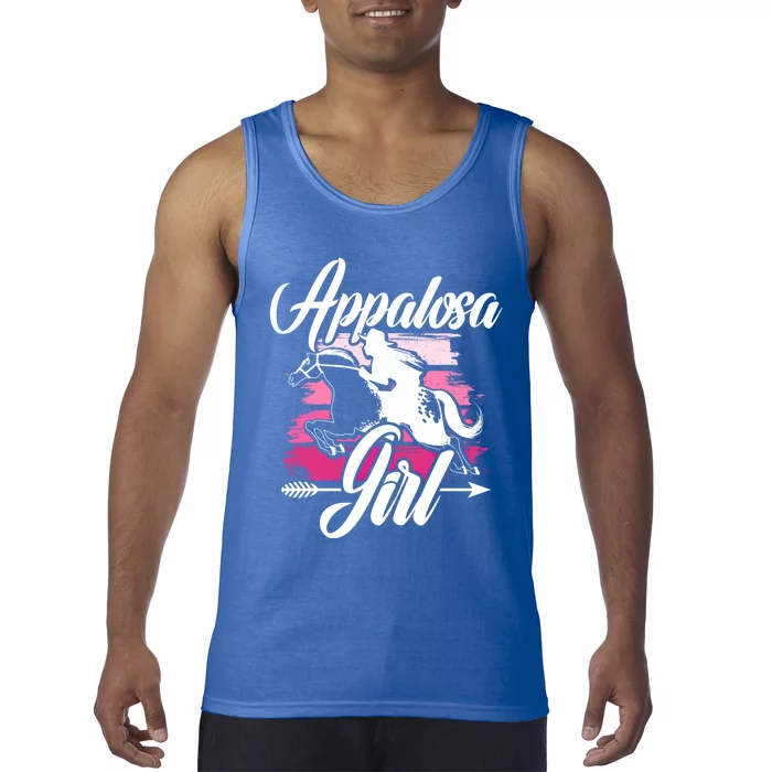 Appaloosa Horse Racing Derby Horse Lovers Jockey Cow Meaningful Gift Tank Top