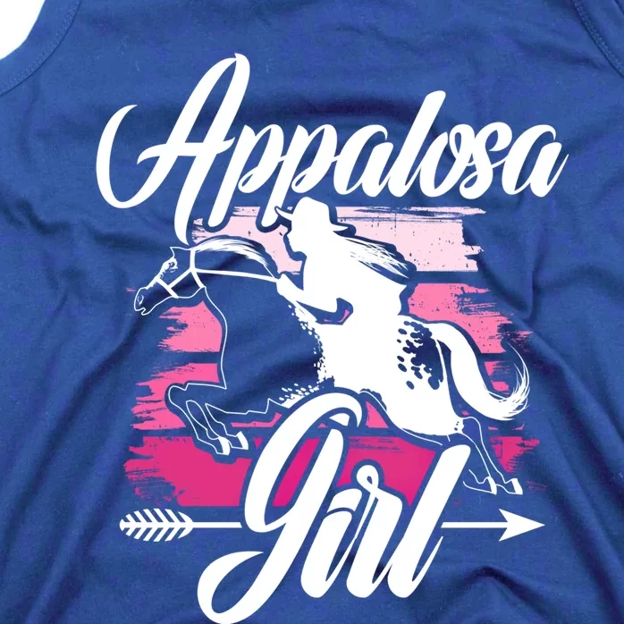 Appaloosa Horse Racing Derby Horse Lovers Jockey Cow Meaningful Gift Tank Top