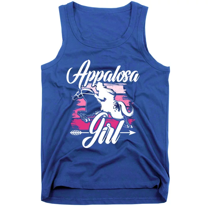 Appaloosa Horse Racing Derby Horse Lovers Jockey Cow Meaningful Gift Tank Top