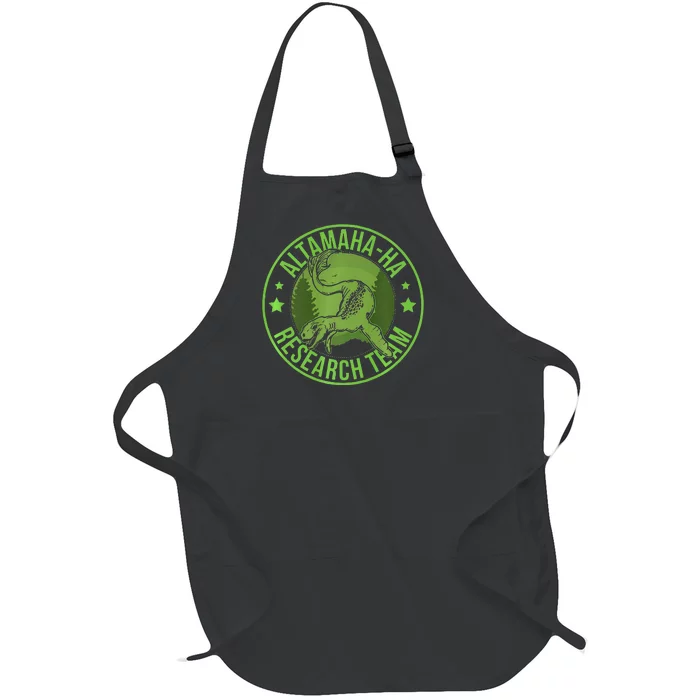 Altamahaha Hide & Seek Research Team Champion Cryptid Full-Length Apron With Pocket