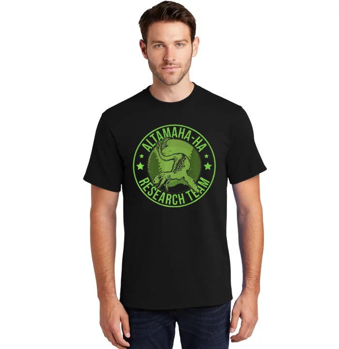 Altamahaha Hide & Seek Research Team Champion Cryptid Tall T-Shirt