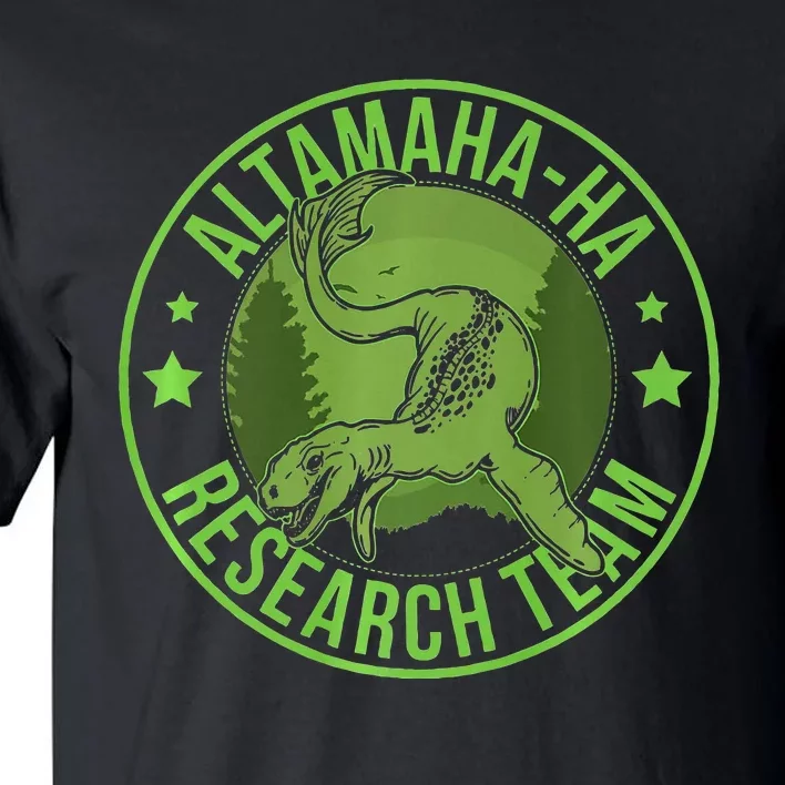 Altamahaha Hide & Seek Research Team Champion Cryptid Tall T-Shirt