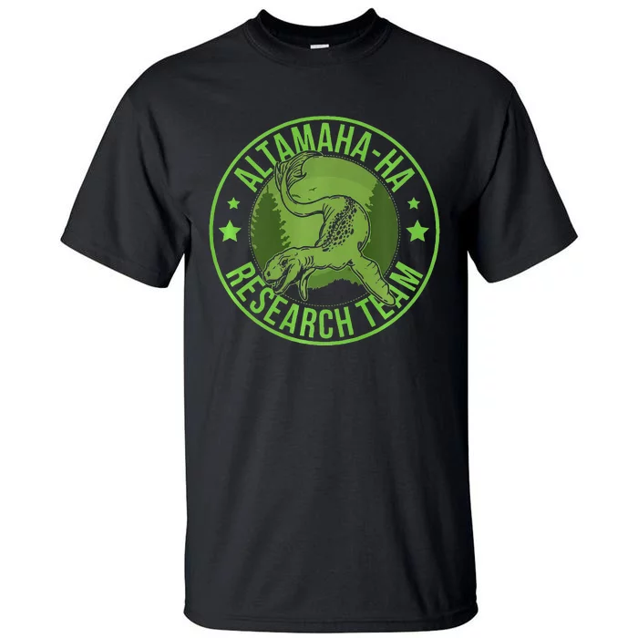 Altamahaha Hide & Seek Research Team Champion Cryptid Tall T-Shirt