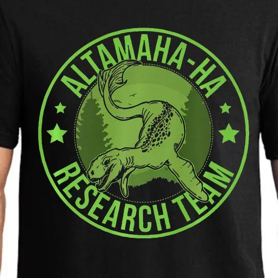 Altamahaha Hide & Seek Research Team Champion Cryptid Pajama Set