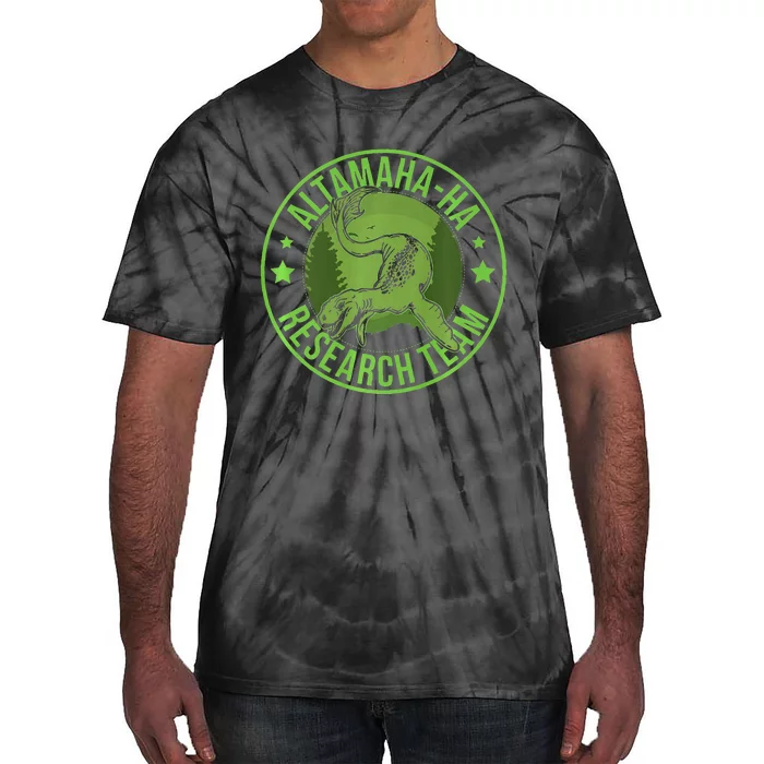 Altamahaha Hide & Seek Research Team Champion Cryptid Tie-Dye T-Shirt