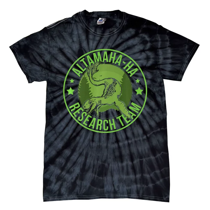 Altamahaha Hide & Seek Research Team Champion Cryptid Tie-Dye T-Shirt