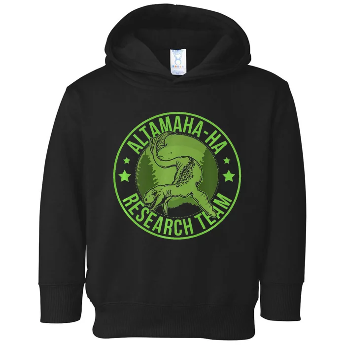 Altamahaha Hide & Seek Research Team Champion Cryptid Toddler Hoodie