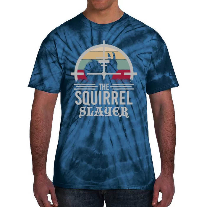 Animal Hunting Squirrel Hunter Squirrel Tie-Dye T-Shirt