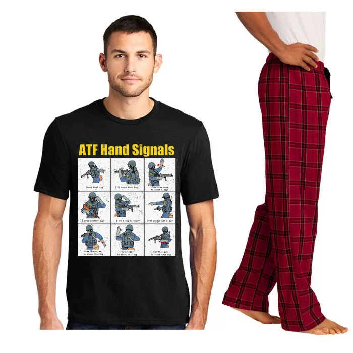 Atf Hand Signals Pajama Set