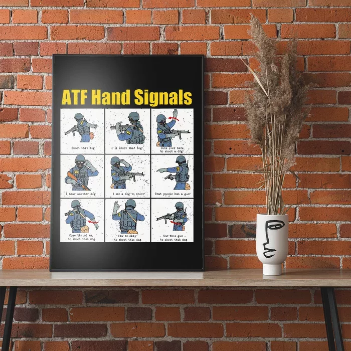 Atf Hand Signals Poster