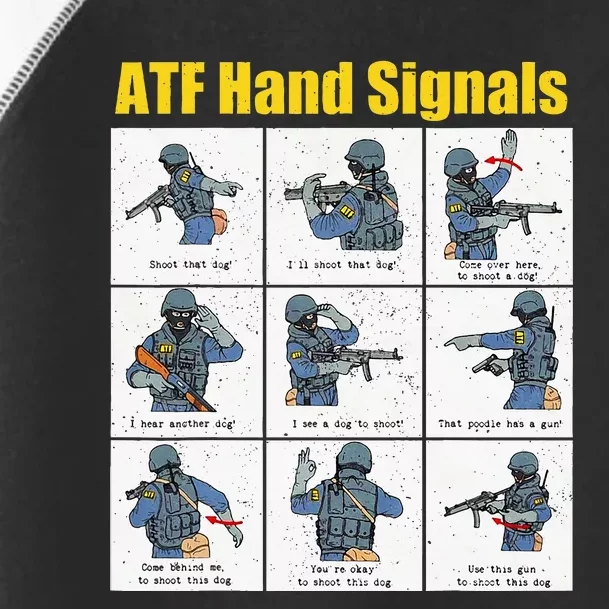 Atf Hand Signals Toddler Fine Jersey T-Shirt