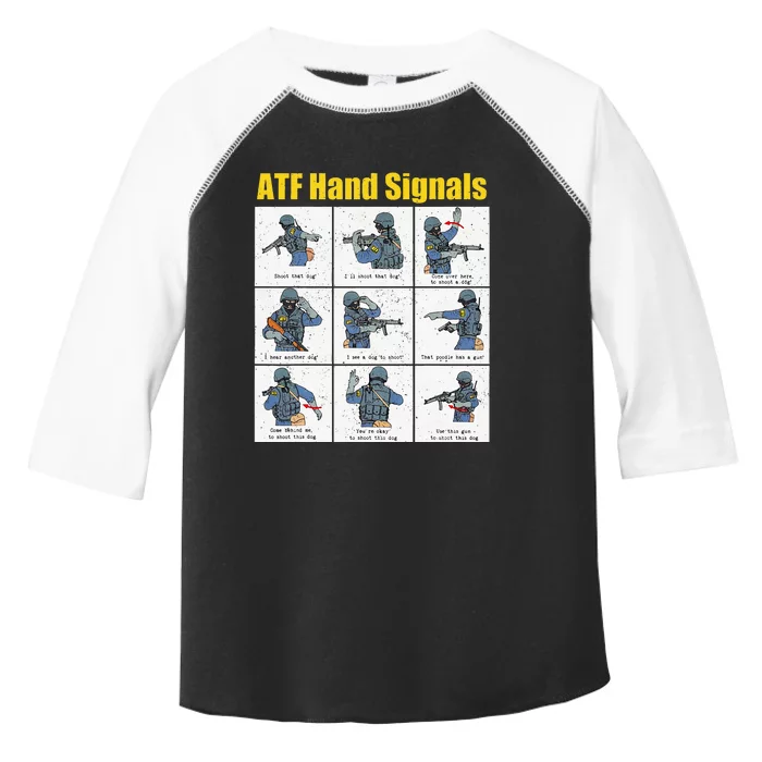 Atf Hand Signals Toddler Fine Jersey T-Shirt