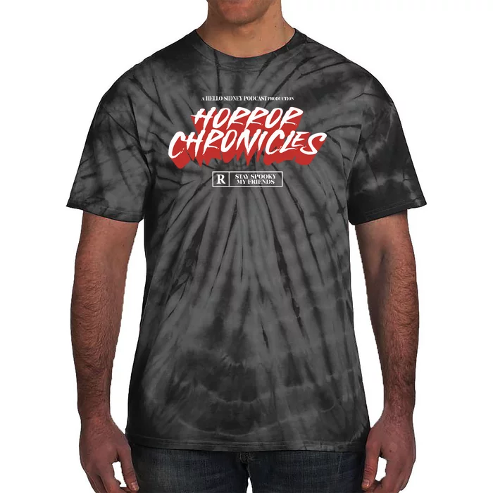 A Hello Sidney Podcast Production Horror Chronicles Tie-Dye T-Shirt