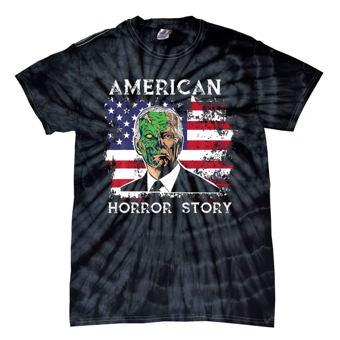 American Horror Story Biden Halloween Tie-Dye T-Shirt