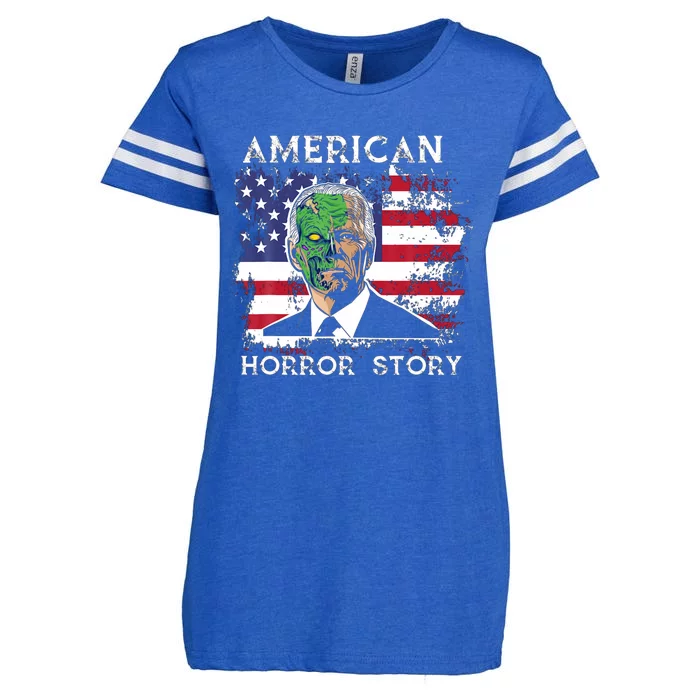 American Horror Story Biden Halloween Enza Ladies Jersey Football T-Shirt