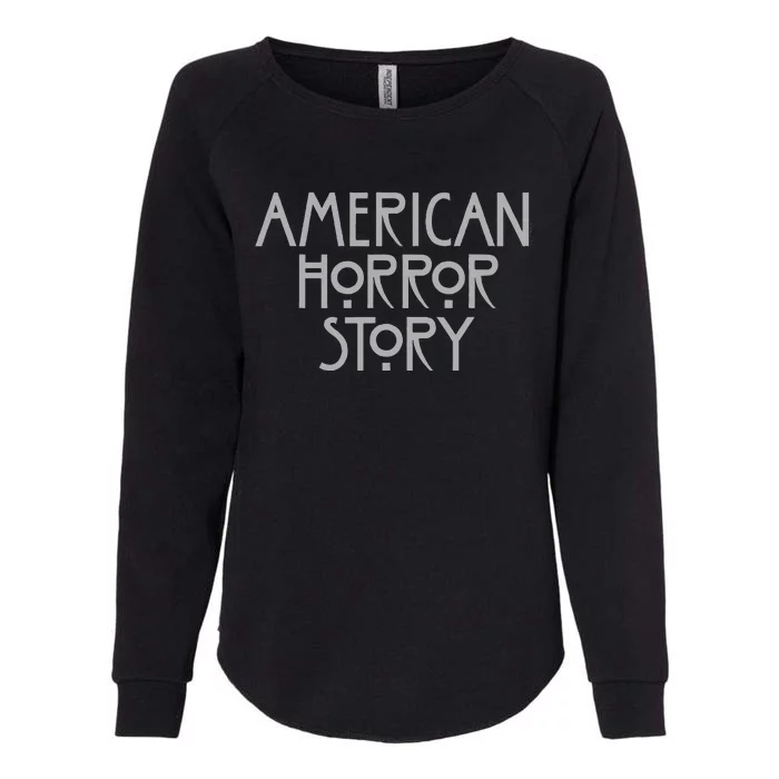 American Horror Story Stacked Womens California Wash Sweatshirt