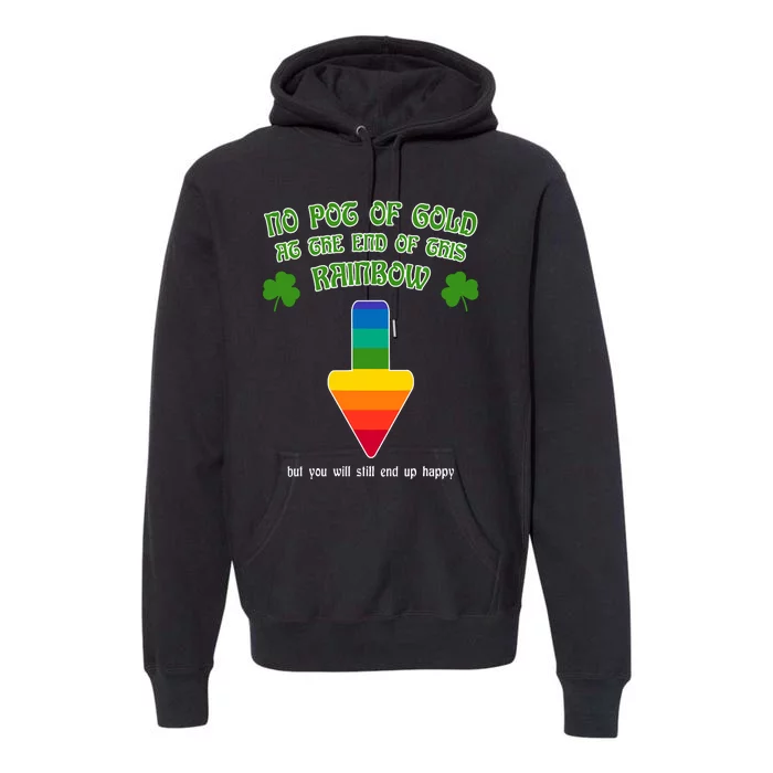 Adult Humor St Patricks Day Offensive Dirty Joke Gift Premium Hoodie