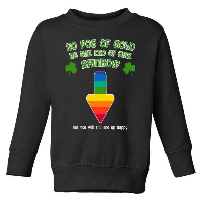 Adult Humor St Patricks Day Offensive Dirty Joke Gift Toddler Sweatshirt