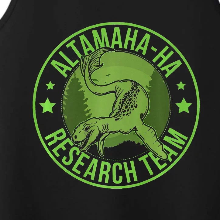 Altamahaha Hide & Seek Research Team Champion Cryptid Performance Tank