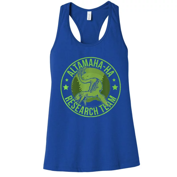 Altamahaha Hide & Seek Research Team Champion Cryptid Women's Racerback Tank