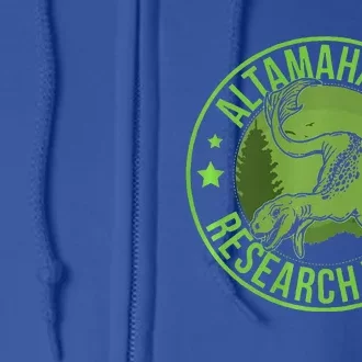 Altamahaha Hide & Seek Research Team Champion Cryptid Full Zip Hoodie