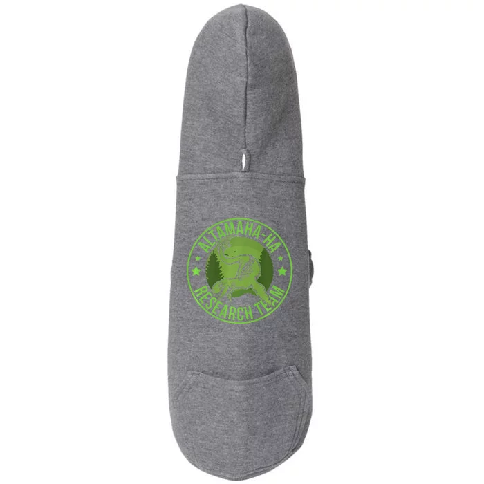 Altamahaha Hide & Seek Research Team Champion Cryptid Doggie 3-End Fleece Hoodie