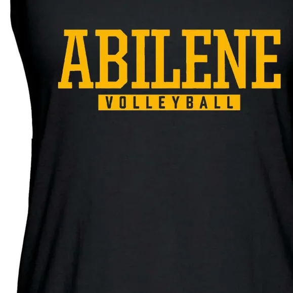 Abilene High School Volleyball Ladies Essential Flowy Tank