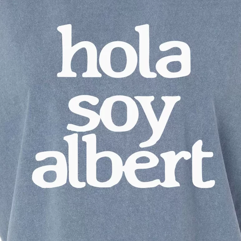 Alberouuuu Hola Soy Albert Garment-Dyed Women's Muscle Tee