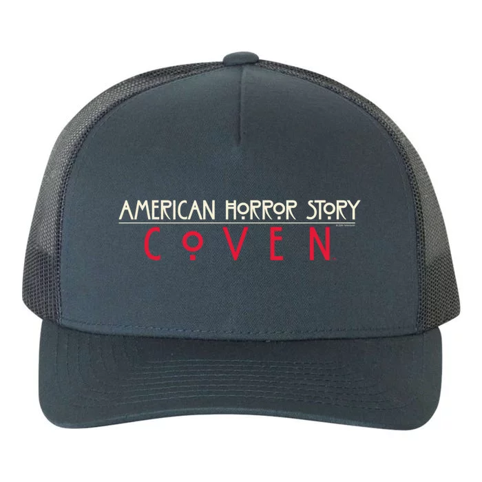 American Horror Story Coven Logo Gift Yupoong Adult 5-Panel Trucker Hat