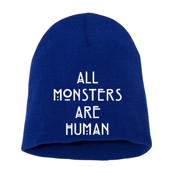 American Horror Story Asylum Monsters Are Hu Gift Short Acrylic Beanie