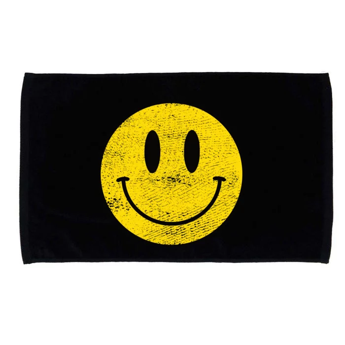 ACID HOUSE SMILEY TECHNO RAVE DJ FESTIVAL Microfiber Hand Towel