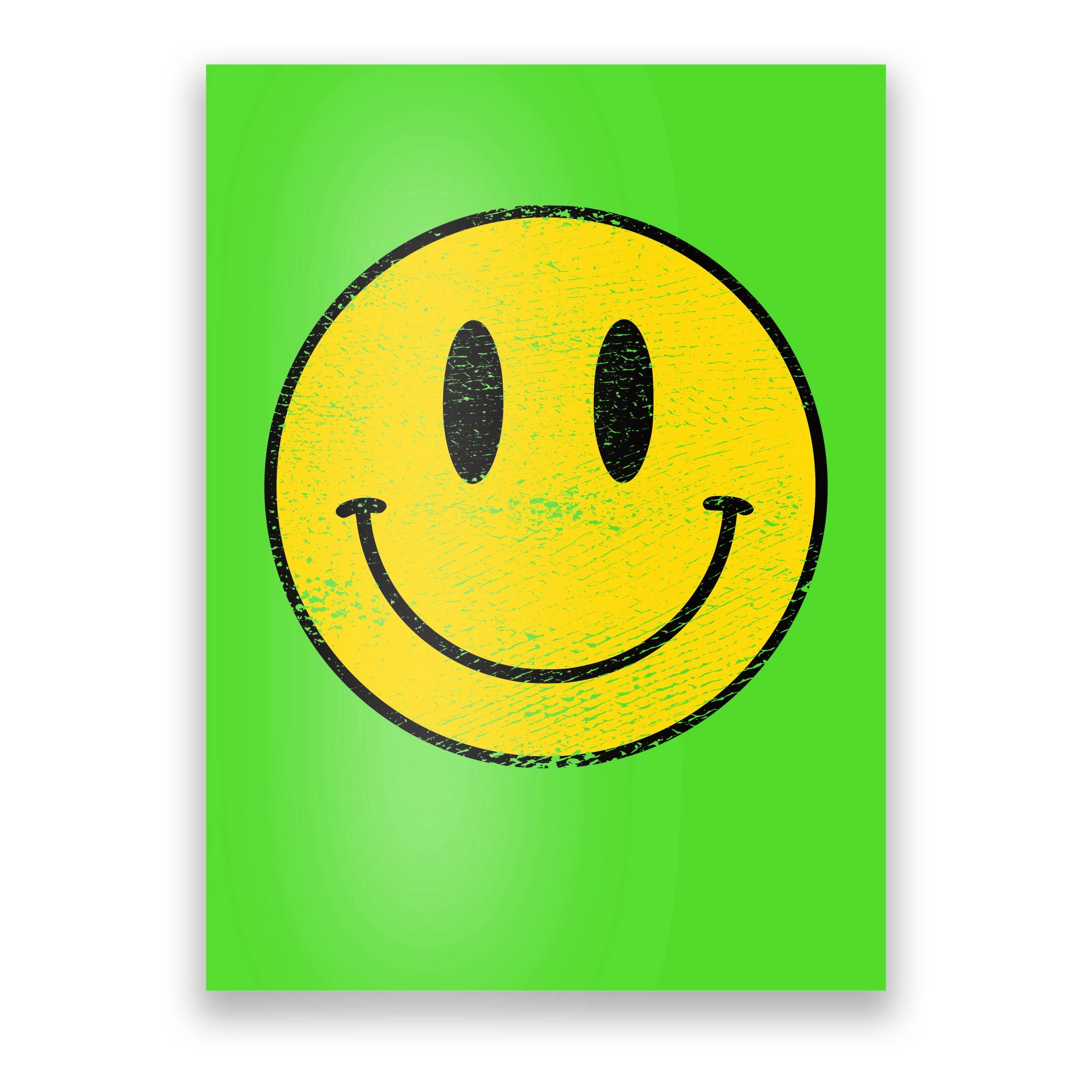Smiley Face Sticker Acid House Rave Disco Stickers Daisy Flower