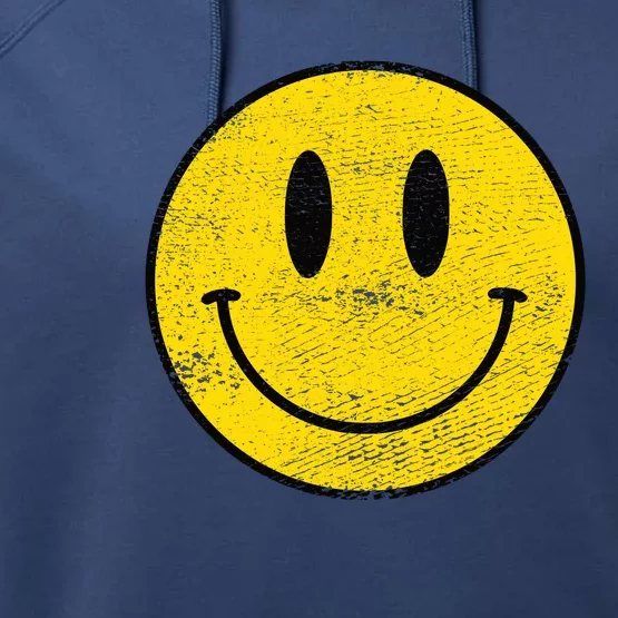 ACID HOUSE SMILEY TECHNO RAVE DJ FESTIVAL Performance Fleece Hoodie