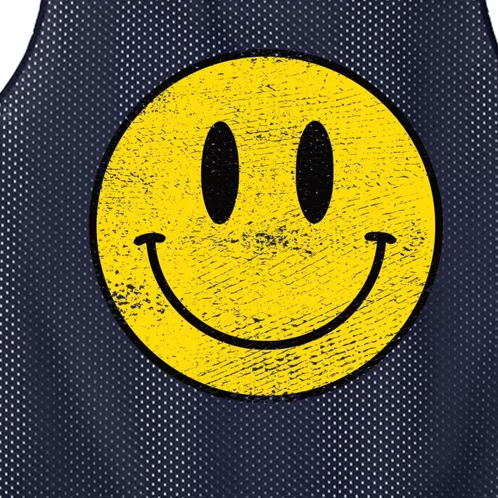 ACID HOUSE SMILEY TECHNO RAVE DJ FESTIVAL Mesh Reversible Basketball Jersey Tank