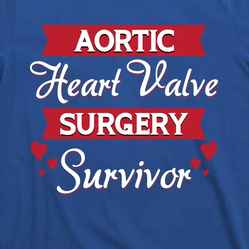 Aortic Heart Surgery Survivor Heart Disease Awareness Month Cool Gift T-Shirt