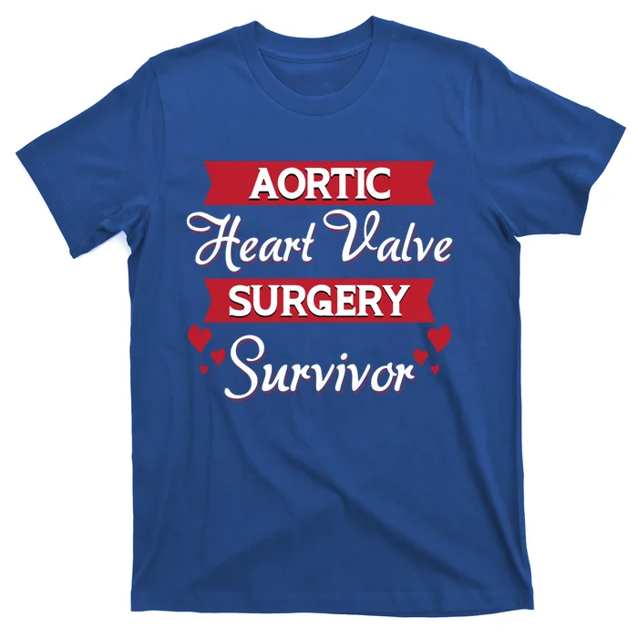 Aortic Heart Surgery Survivor Heart Disease Awareness Month Cool Gift T-Shirt