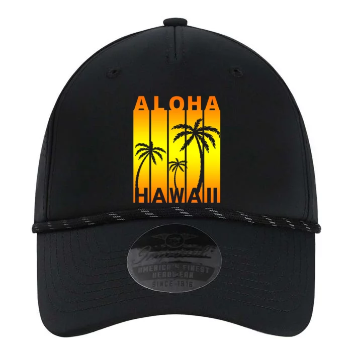 Aloha Hawaii Sunset Palm Trees Performance The Dyno Cap