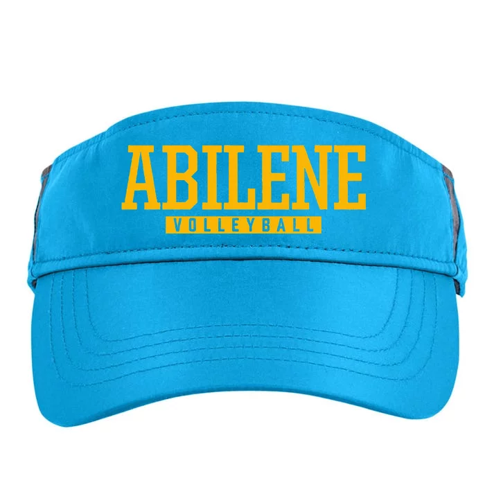 Abilene High School Volleyball Adult Drive Performance Visor