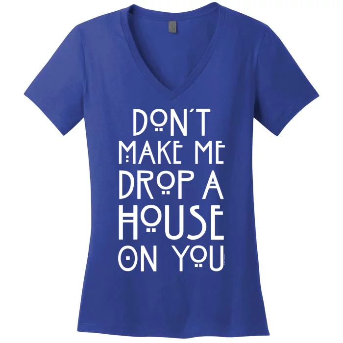 American Horror Story Drop A House Cool Gift Women's V-Neck T-Shirt