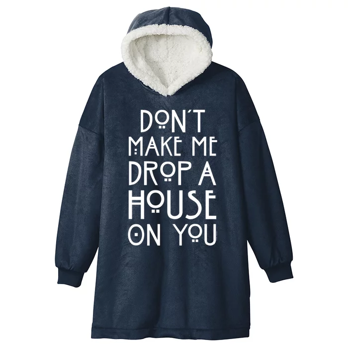 American Horror Story Drop A House Cool Gift Hooded Wearable Blanket