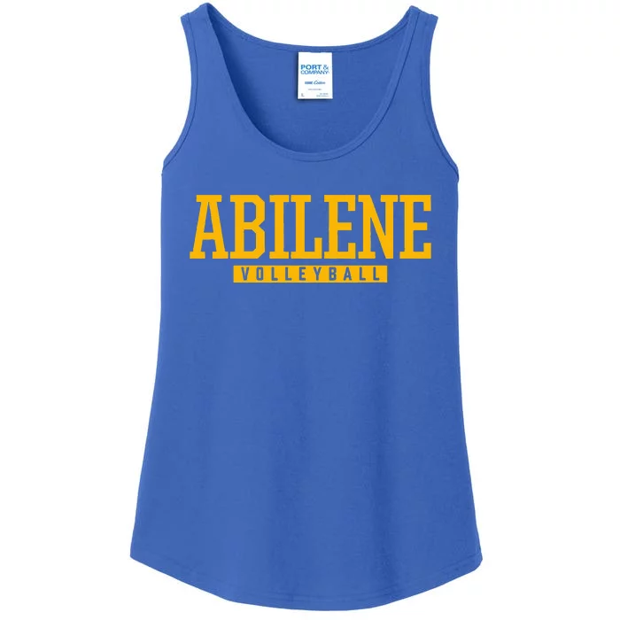 Abilene High School Volleyball Ladies Essential Tank