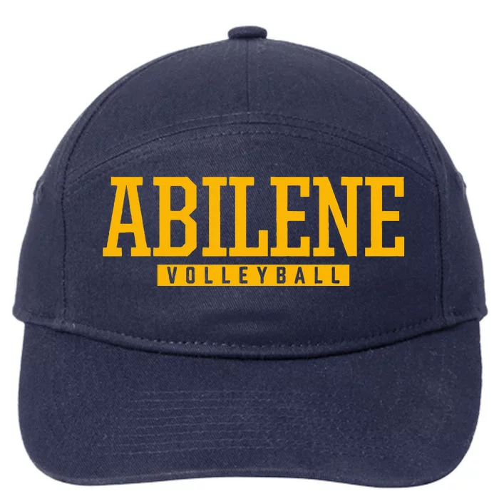 Abilene High School Volleyball 7-Panel Snapback Hat