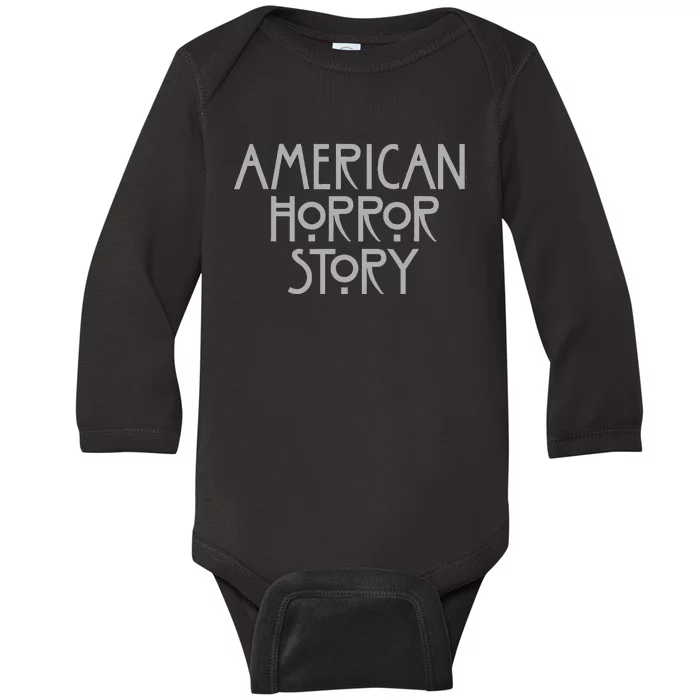 American Horror Story Stacked Baby Long Sleeve Bodysuit