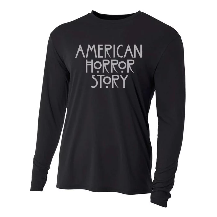 American Horror Story Stacked Cooling Performance Long Sleeve Crew