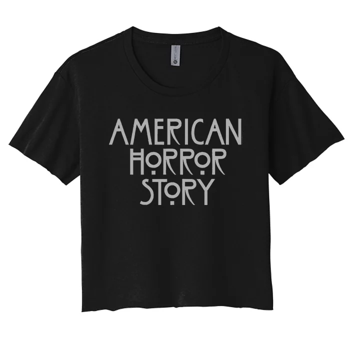 American Horror Story Stacked Women's Crop Top Tee