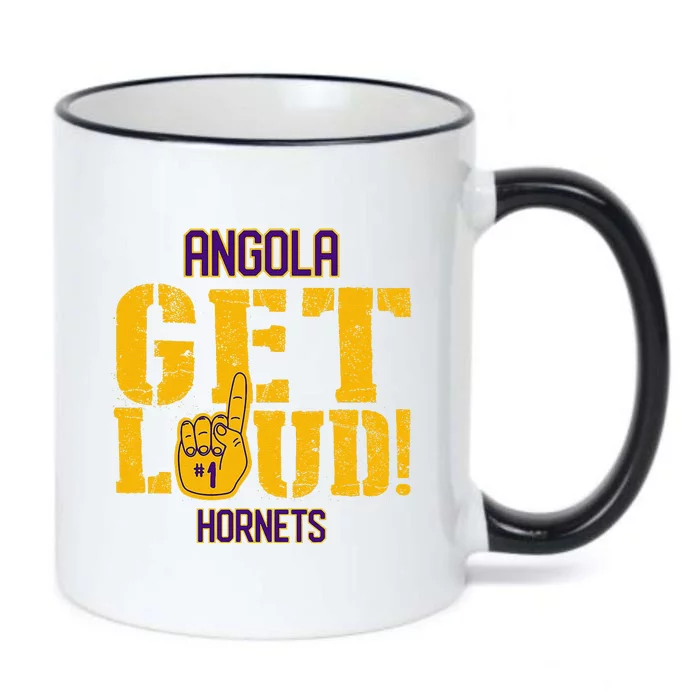 Angola High School Get Loud Hornets Black Color Changing Mug